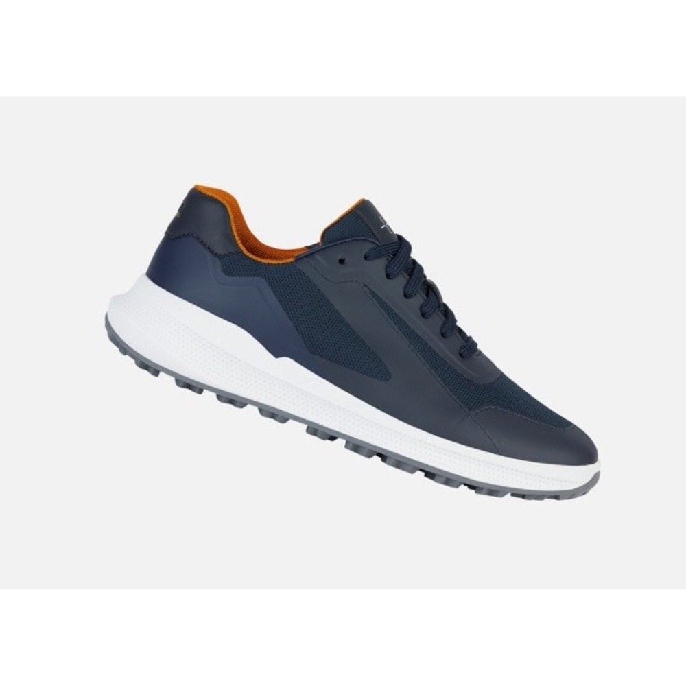 GEOX RESPIRA PG1X GOLF SERIES NAVY BLUE shoes Size 39 Men's 6 NEW